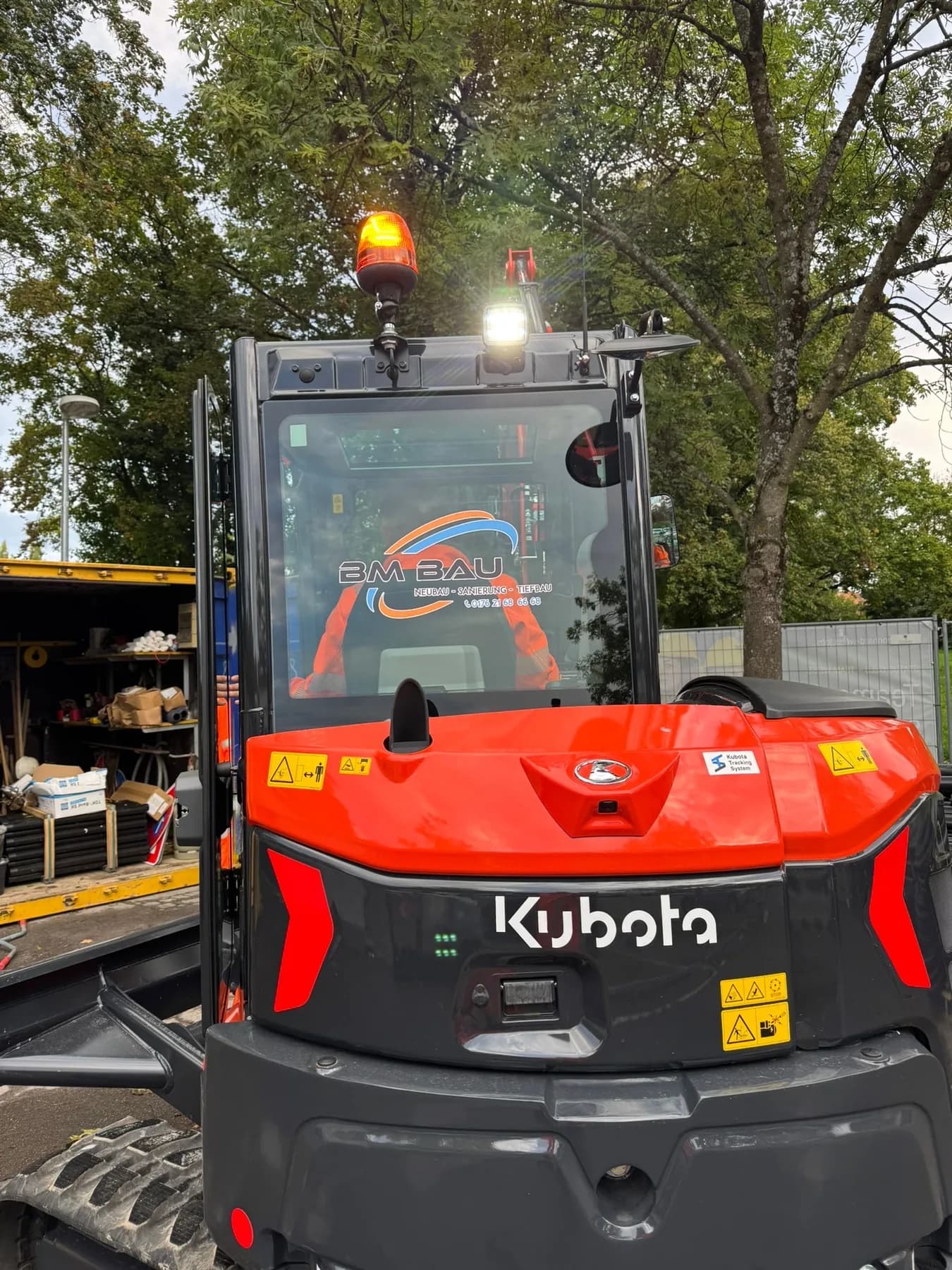 Kubota im Einsatz